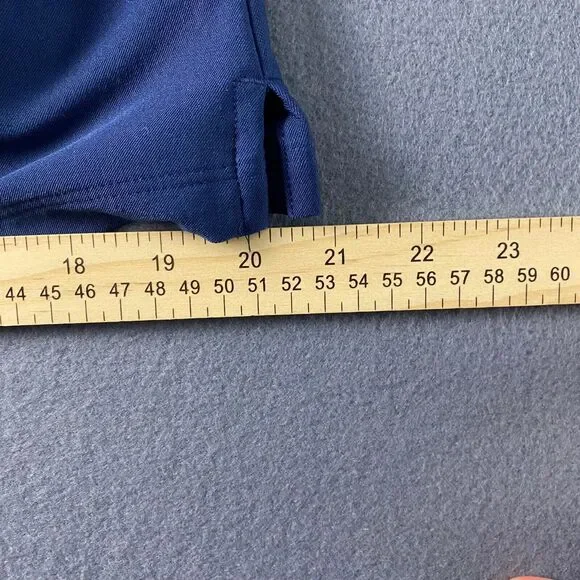 Adidas Golf Skirt Skort Women Size SL Navy 5 Pockets - Picture 11 of 11